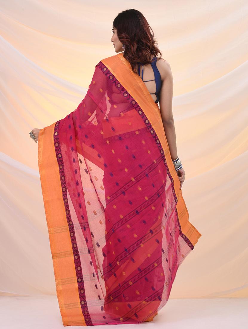 women self design tant saree - 21961470 - Standard Image - 2