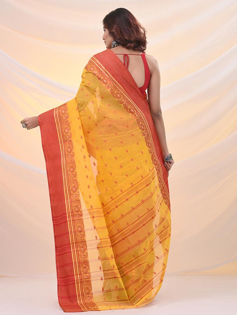 women self design tant saree - 21961473 - Standard Image - 2
