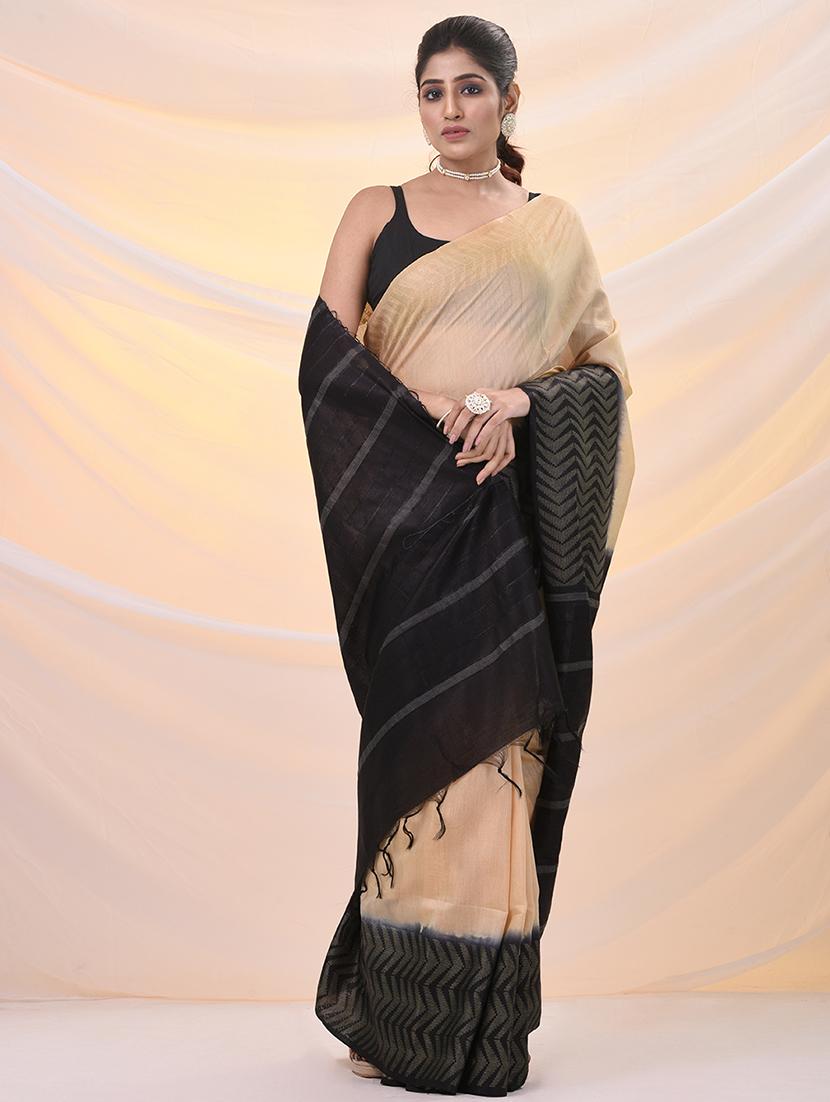 women self design handloom saree with blouse - 21961487 - Standard Image - 2