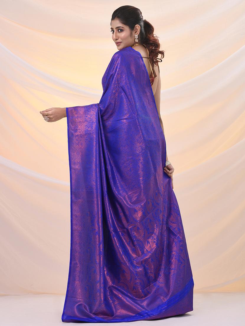 women self design banarasi saree with blouse - 21961499 - Standard Image - 2
