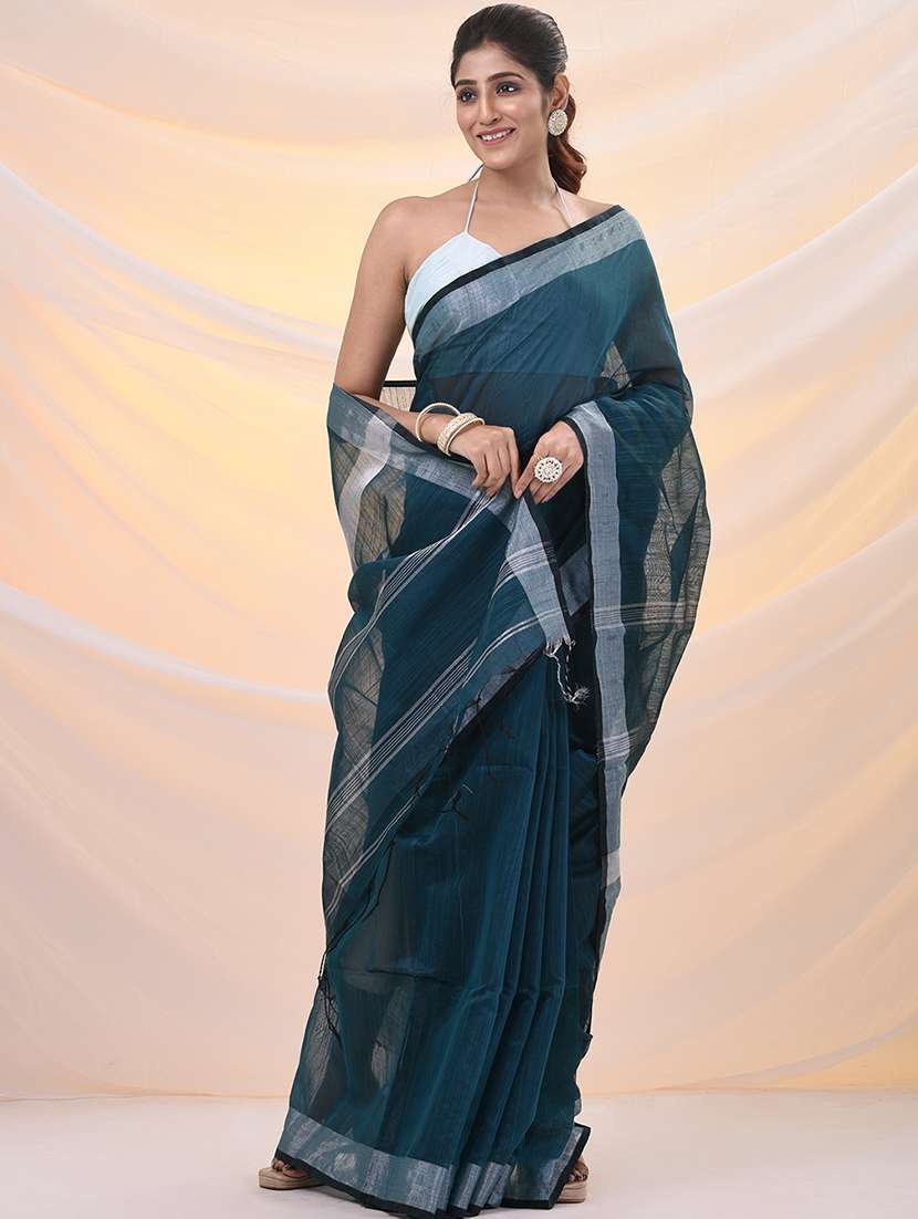 women self design handloom saree with blouse - 21961501 -  Standard Image - 2