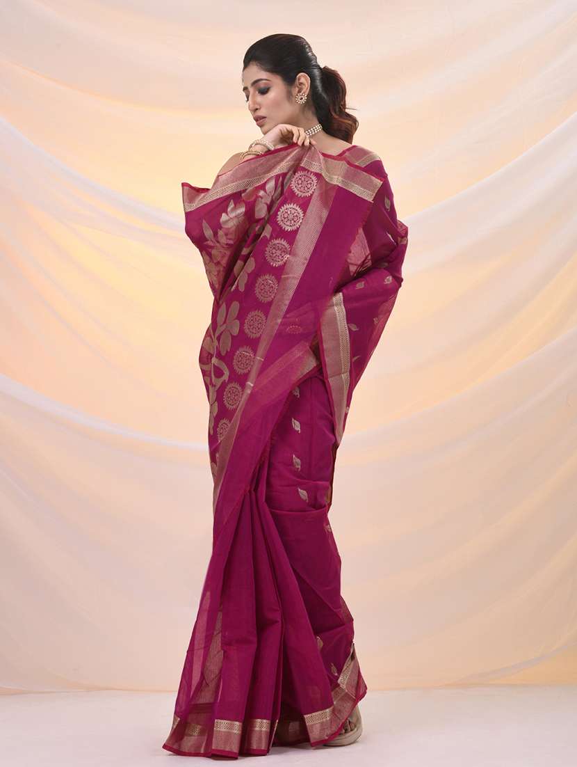 women self design jamdani saree - 21961513 - Standard Image - 2