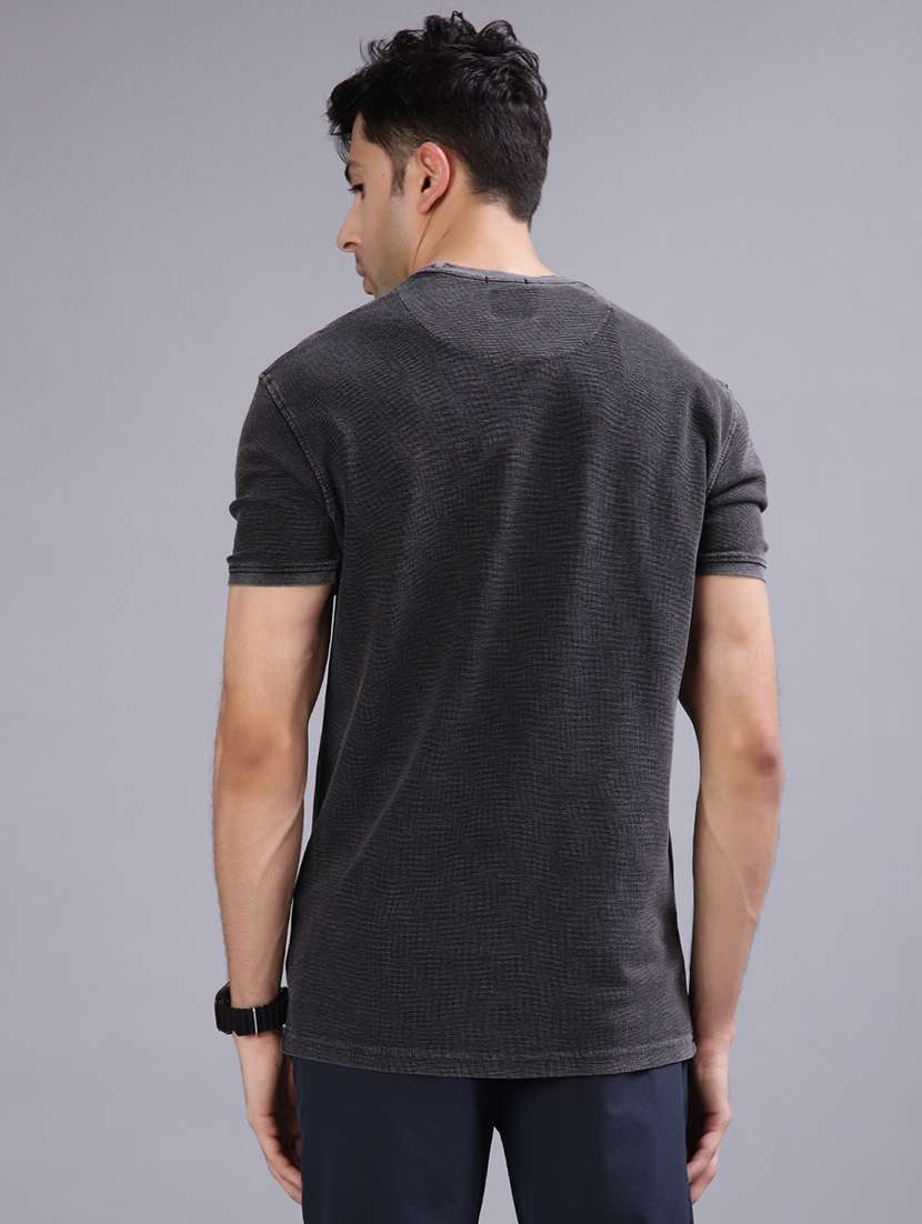 men solid short sleeve regular fit t-shirt - 21961735 -  Standard Image - 2