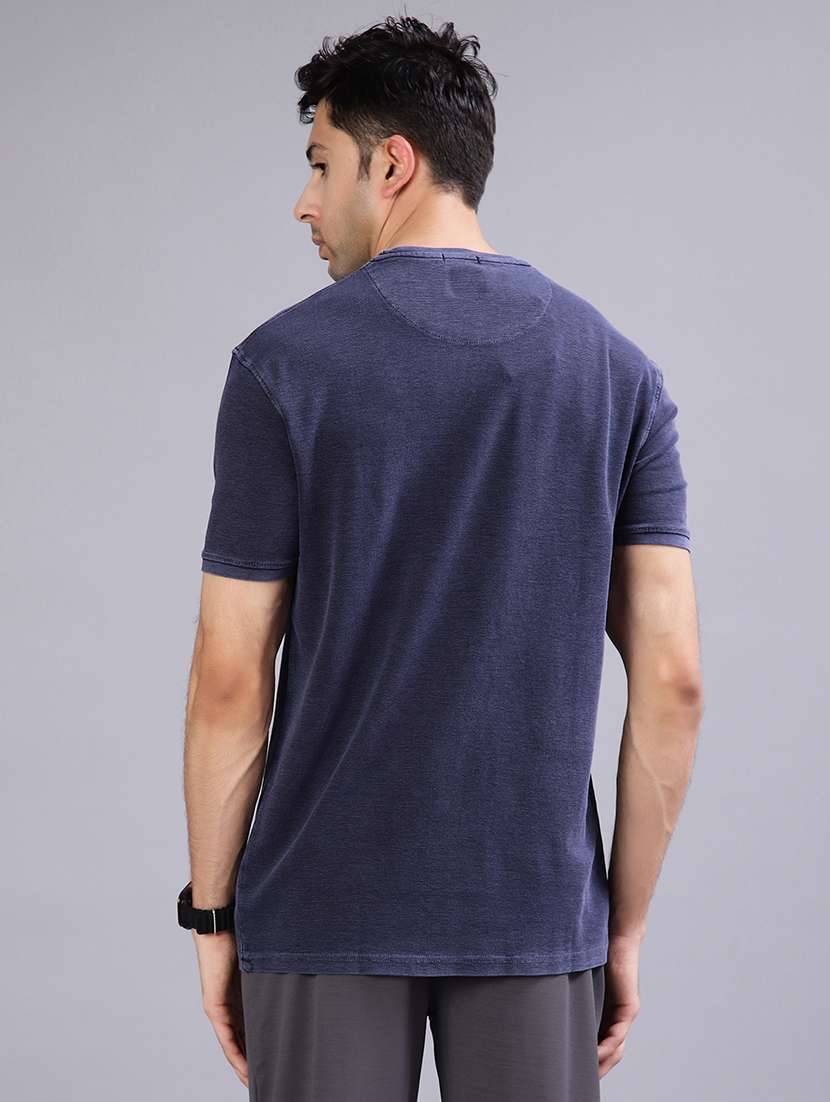 men solid short sleeve regular fit t-shirt - 21961738 -  Standard Image - 2