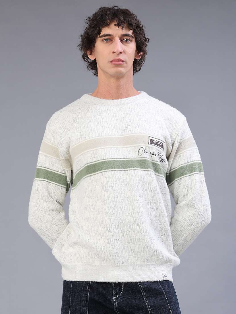 men tapered long sleeve pullover - 21961748 -  Standard Image - 2