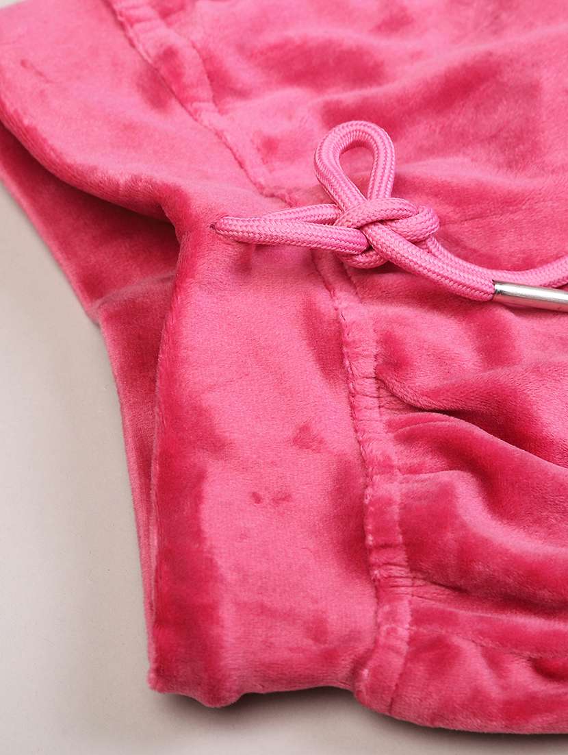 girls solid mid rise pajama - 21961837 -  Standard Image - 2