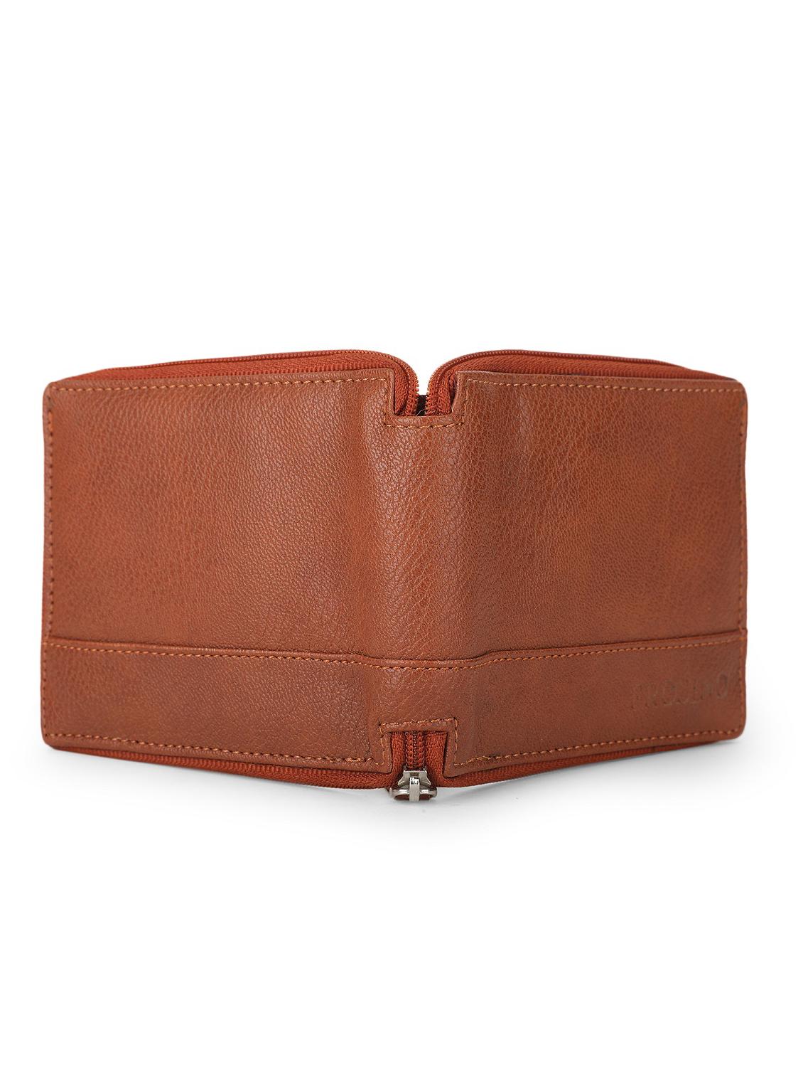tan solid leatherette wallet - 21962008 - Standard Image - 2