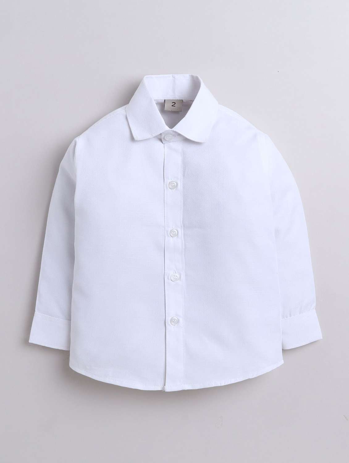 boys solid shirt and trouser with wasitcoat - 21962020 - Standard Image - 2