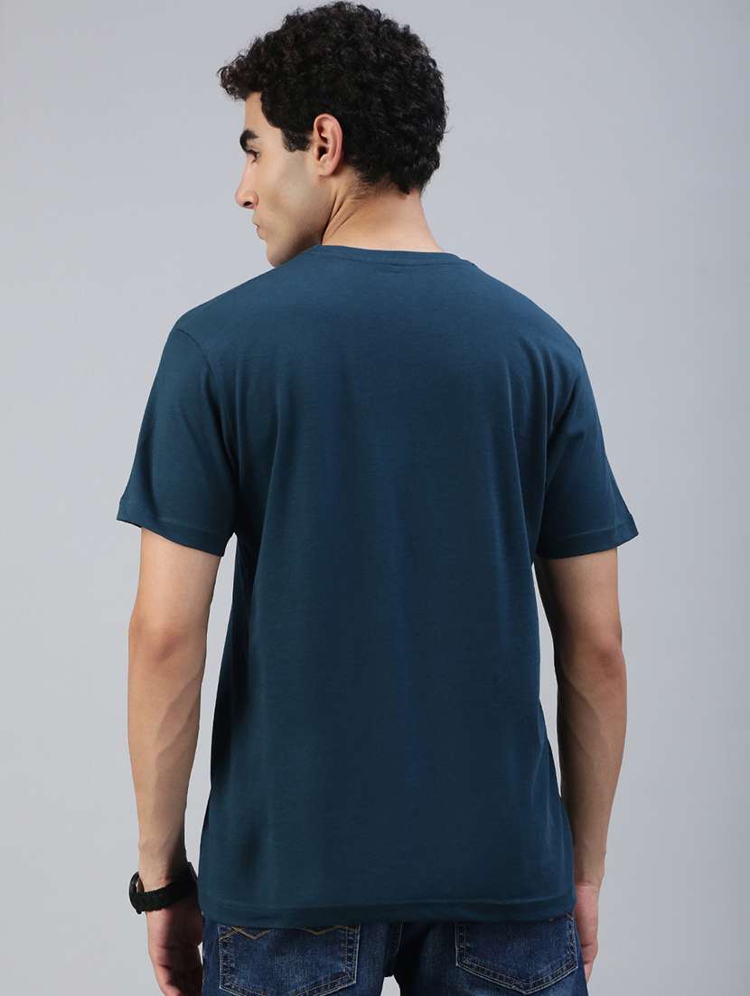 men solid short sleeve regular fit t-shirt - 21962119 -  Standard Image - 2