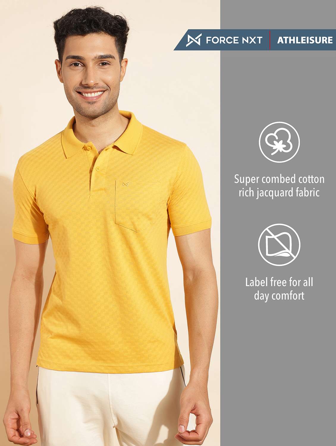 men pack of 2 solid short sleeve polo t-shirt - 21962376 -  Standard Image - 2