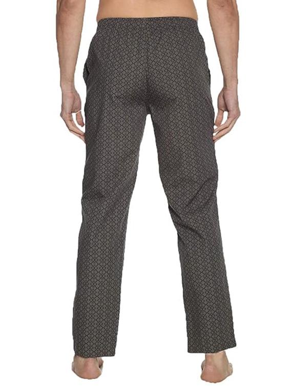 men printed mid rise loungewear pyjama - 21962389 - Standard Image - 2