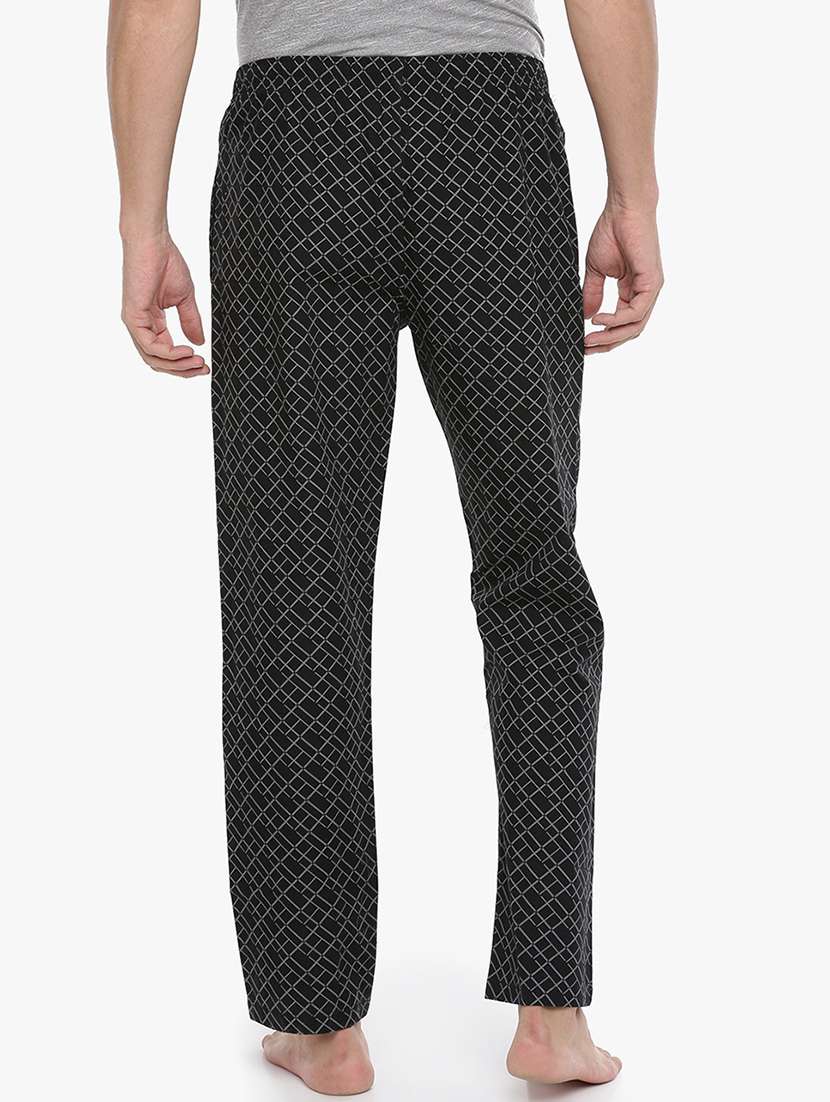 men printed mid rise loungewear pyjama - 21962391 -  Standard Image - 2