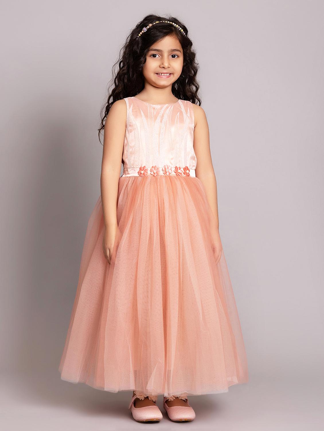 girls embellished sleeveless fit & flare dress - 21962531 - Standard Image - 2