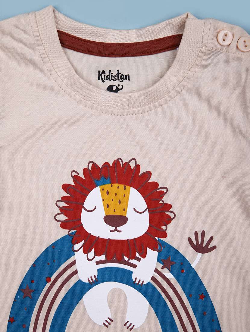 boys printed t-shirt and short set - 21962585 - Standard Image - 2