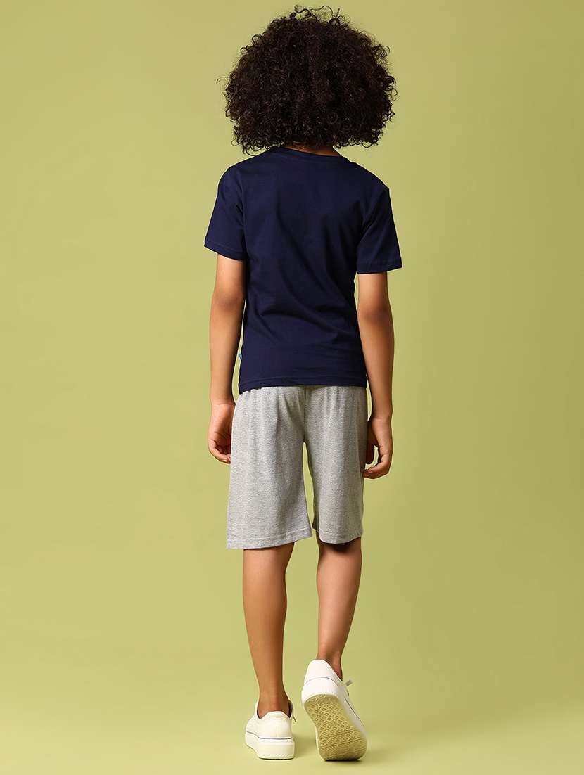 boys printed t-shirt and short set - 21962590 -  Standard Image - 2