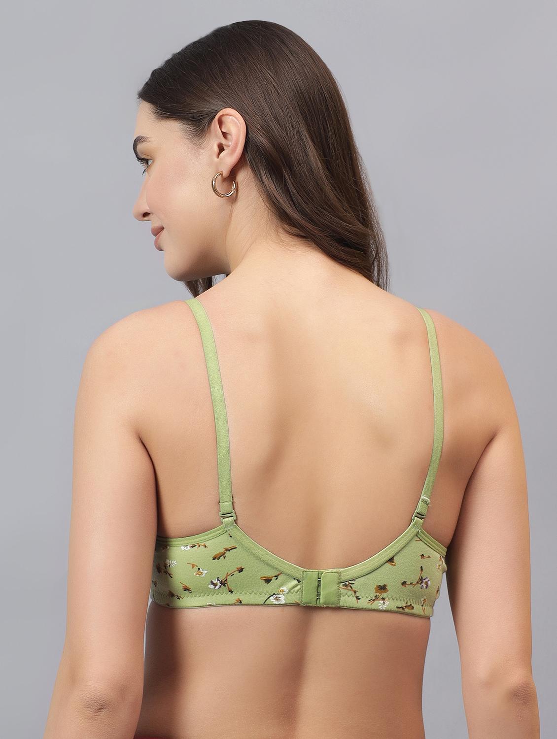 women pack of 3 printed lightly padded t-shirt bra - 21962917 - Standard Image - 2