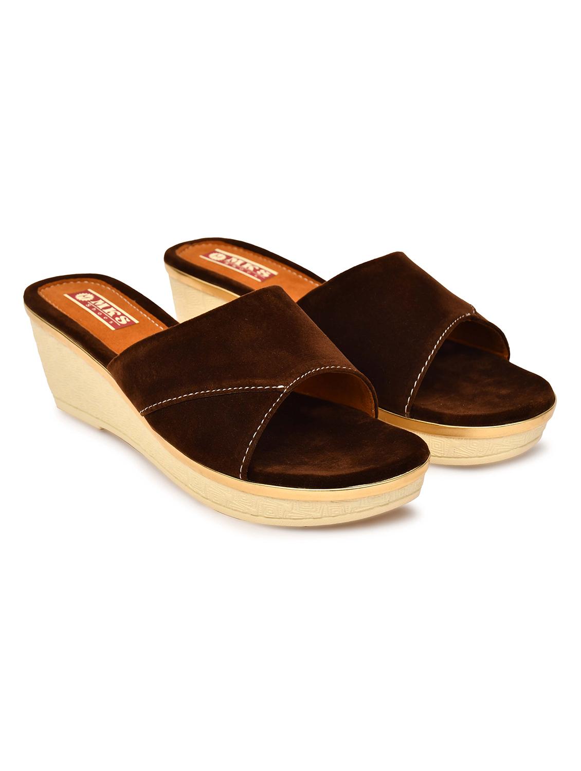 womne solid slip on wedge - 21962929 - Zoom Image - 0