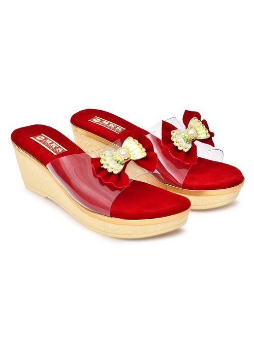 women solid slip on wedges - 21962941 -  Standard Image - 0