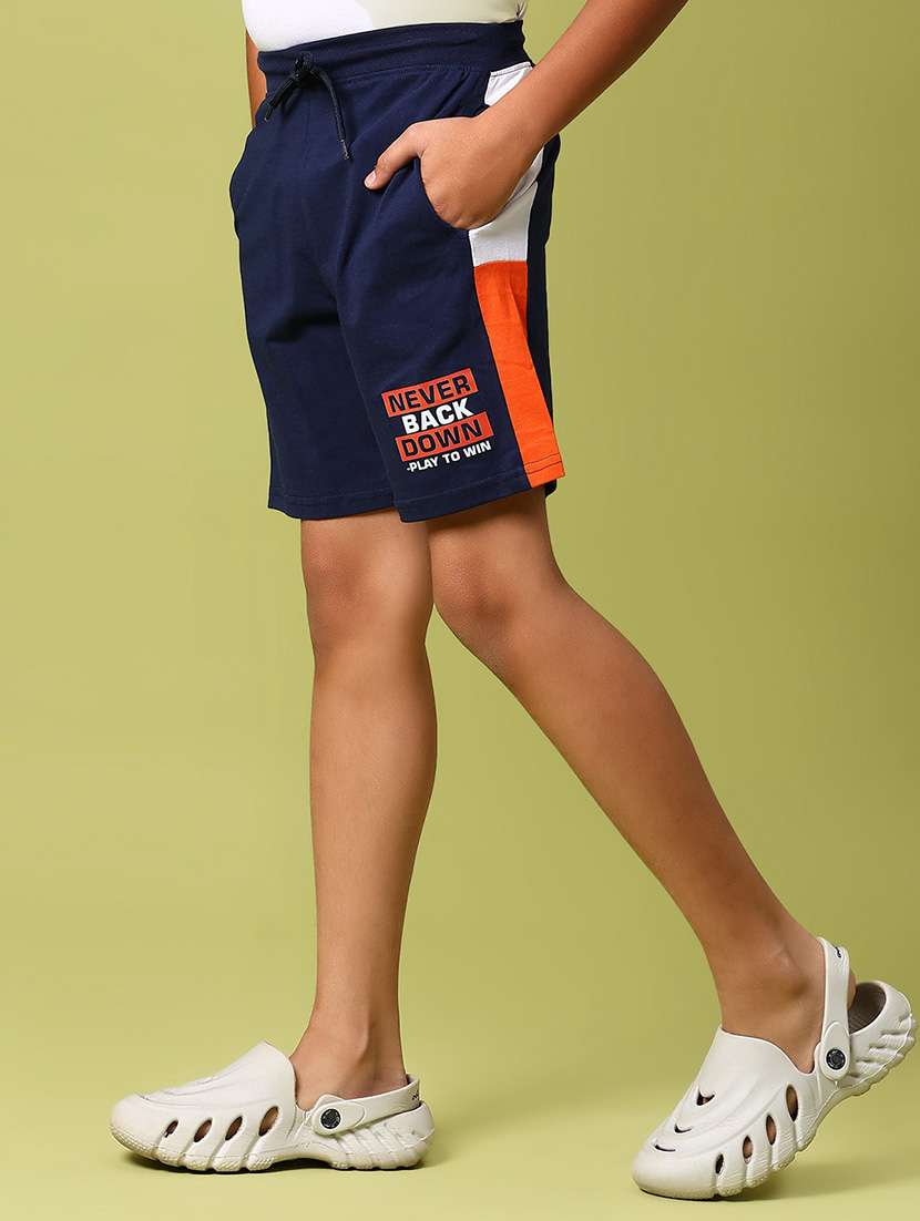 boys printed mid rise regular fit shorts  - 21963056 -  Standard Image - 2