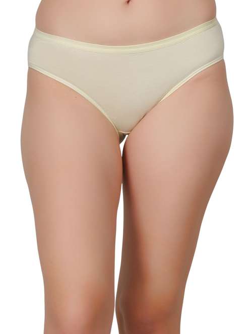 women solid mid rise hipster panty