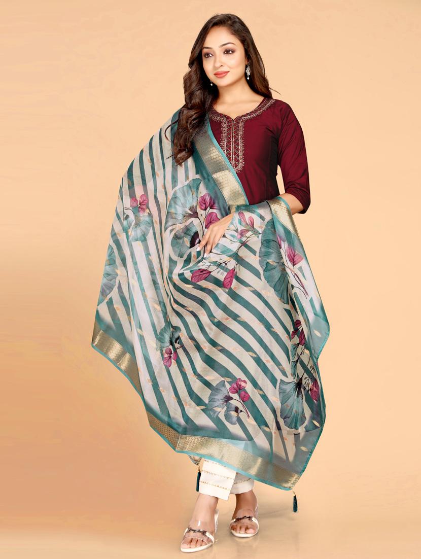 women printed casual wear dupatta - 21963403 - Zoom Image - 0
