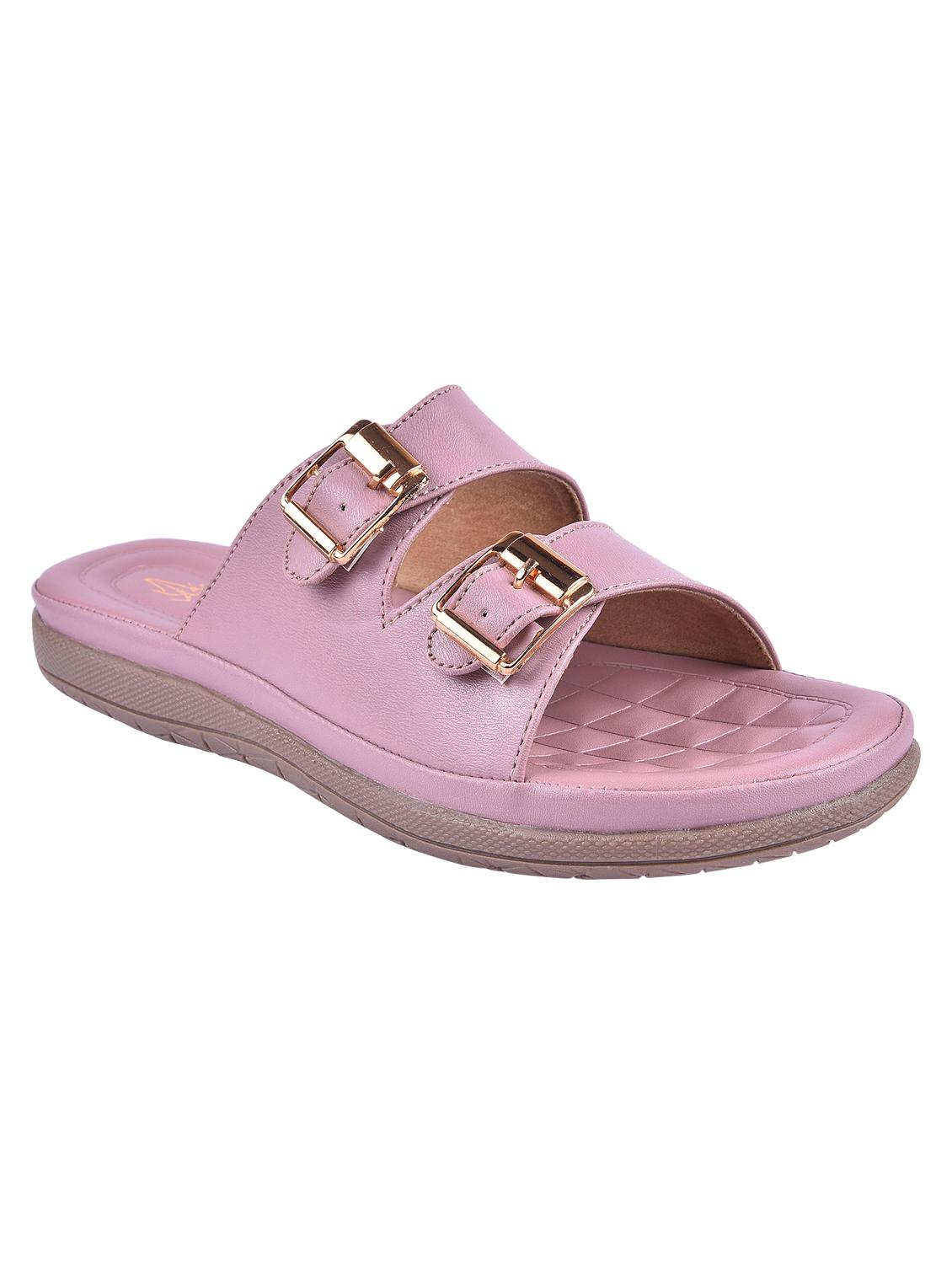 women lavender slip on flat sandal - 21963506 - Zoom Image - 0