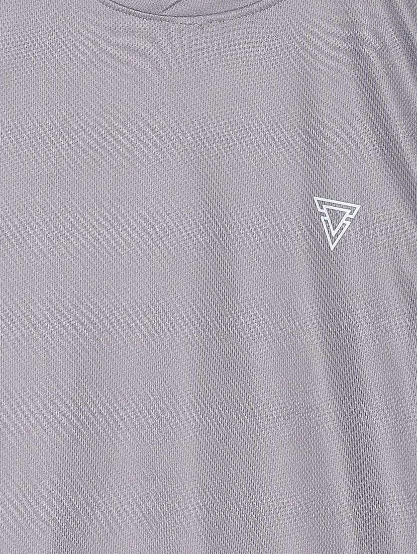 light grey polyester tshirt - 21963961 - Standard Image - 2