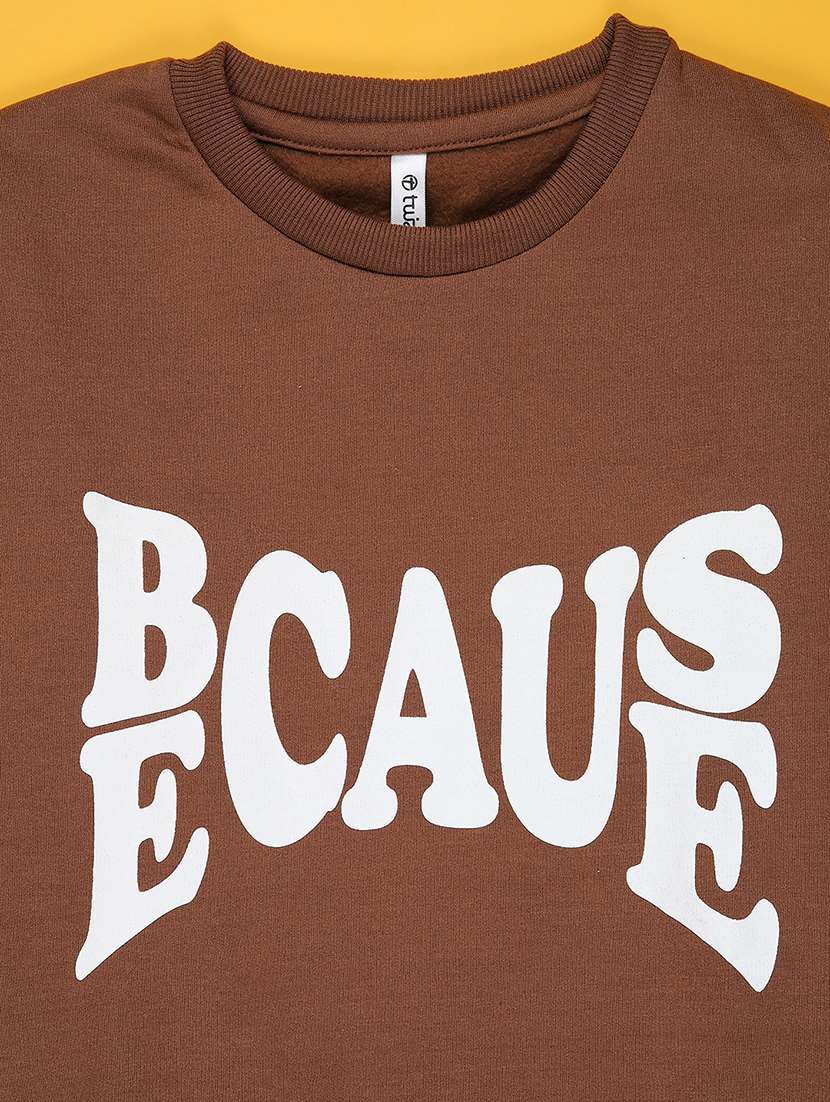 boys printed long sleeve sweatshirt - 21964159 -  Standard Image - 2