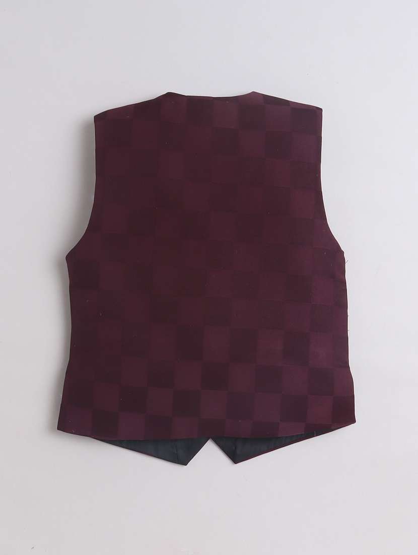 boys self designed shirt and trouser with wasitcoat set - 21964367 -  Standard Image - 2