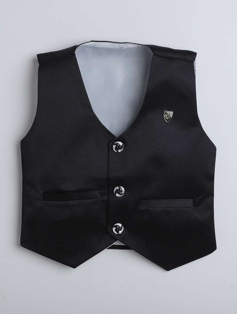 boys shirt and trouser with waistcoat  and bow tie - 21964663 -  Standard Image - 2