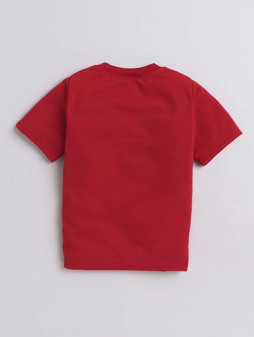 boys printed t-shirt & shorts casual wear set - 21964709 -  Standard Image - 2