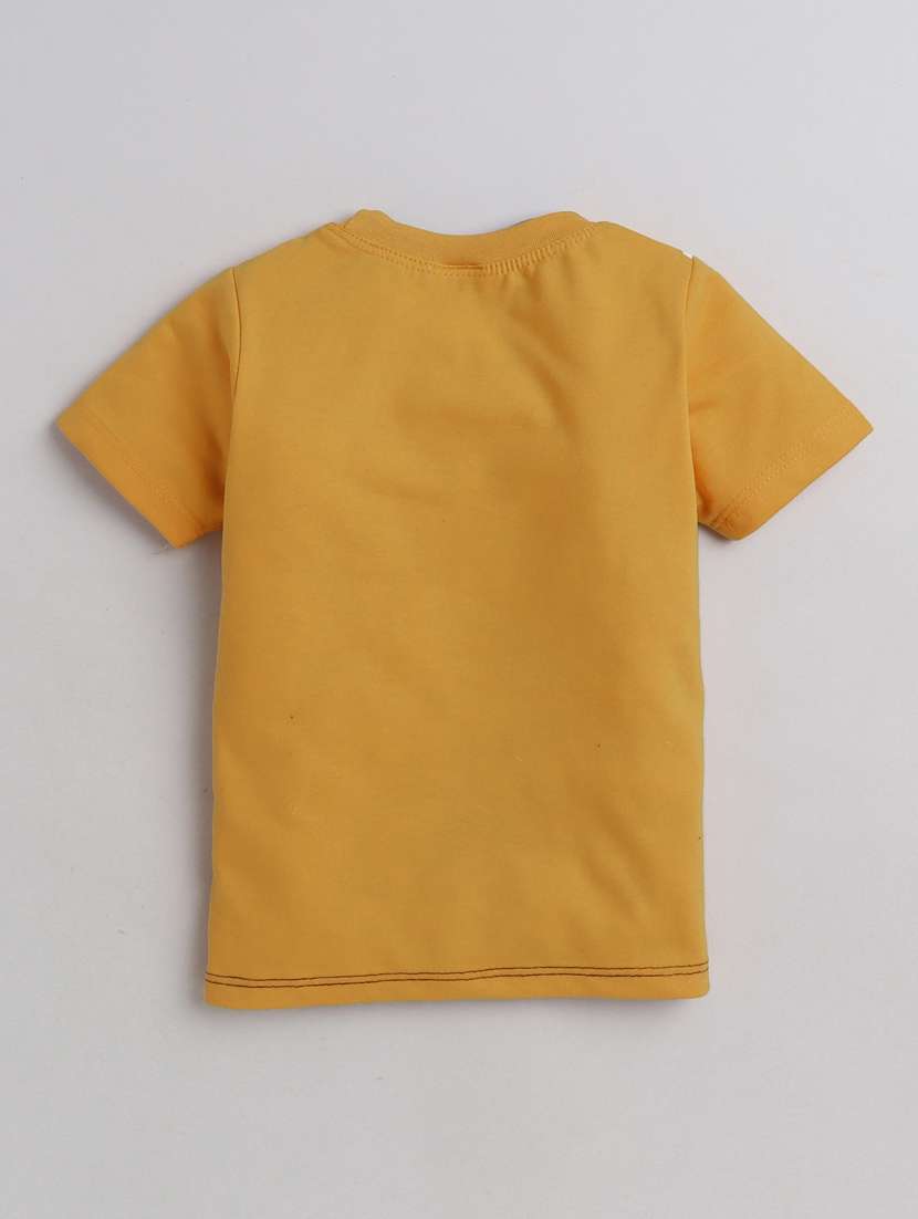 boys printed t-shirt & shorts casual wear set - 21964739 -  Standard Image - 2