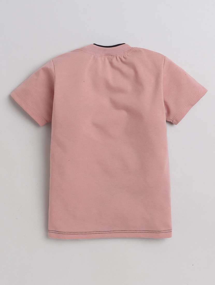 boys printed t-shirt & shorts casual wear set - 21964740 -  Standard Image - 2
