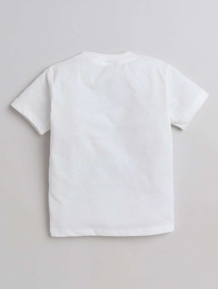 boys printed t-shirt & shorts casual wear set - 21964744 -  Standard Image - 2