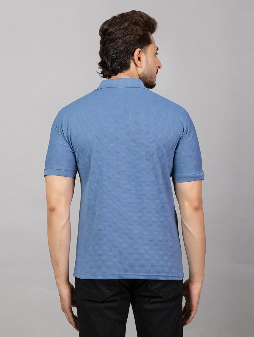 men self design short sleeve regular fit polo t-shirt - 21964797 - Standard Image - 2