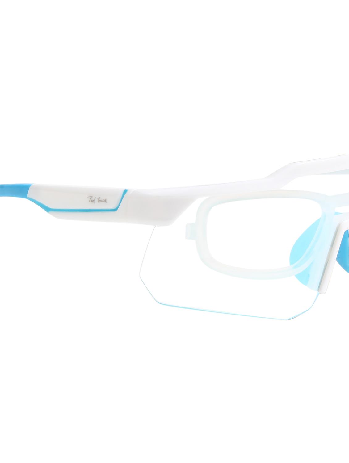 unisex white-orange sports shooting glasses - 21964966 - Standard Image - 7