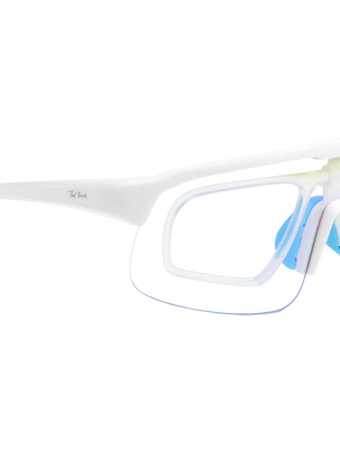 unisex white sports shooting glasses - 21964967 - Standard Image - 7