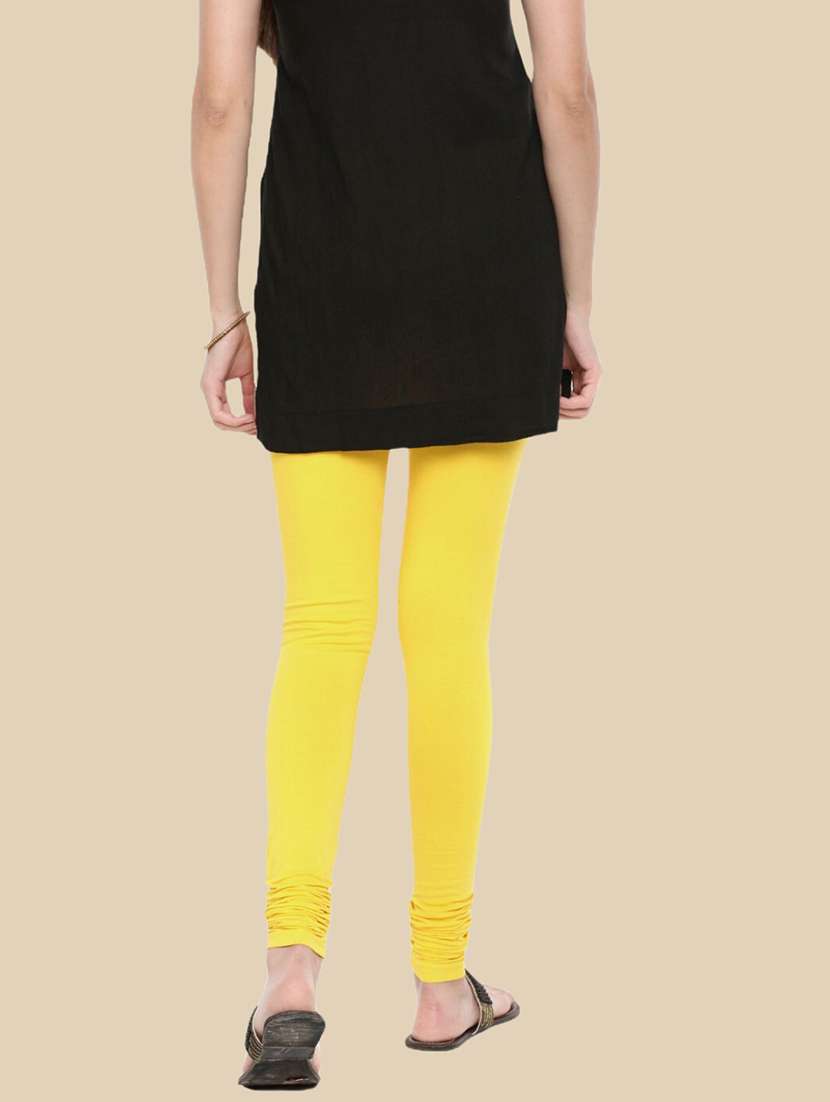 women solid mid rise full length legging - 21965137 -  Standard Image - 2