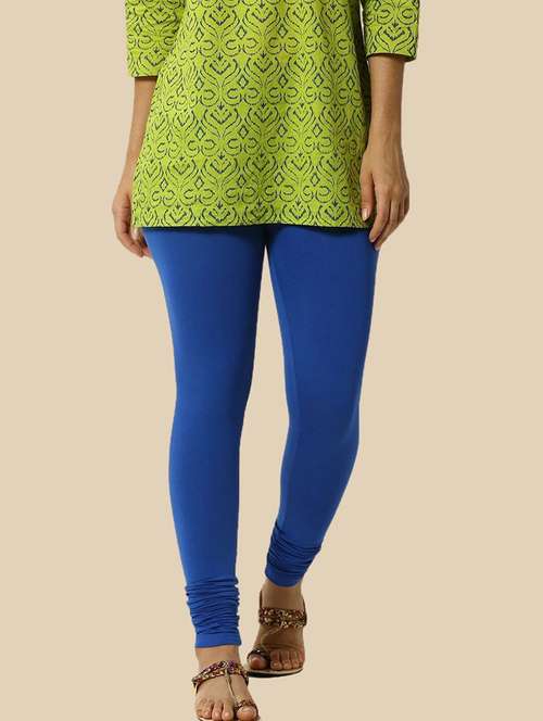women solid mid rise ankle length legging - 21965139 - Standard Image - 0