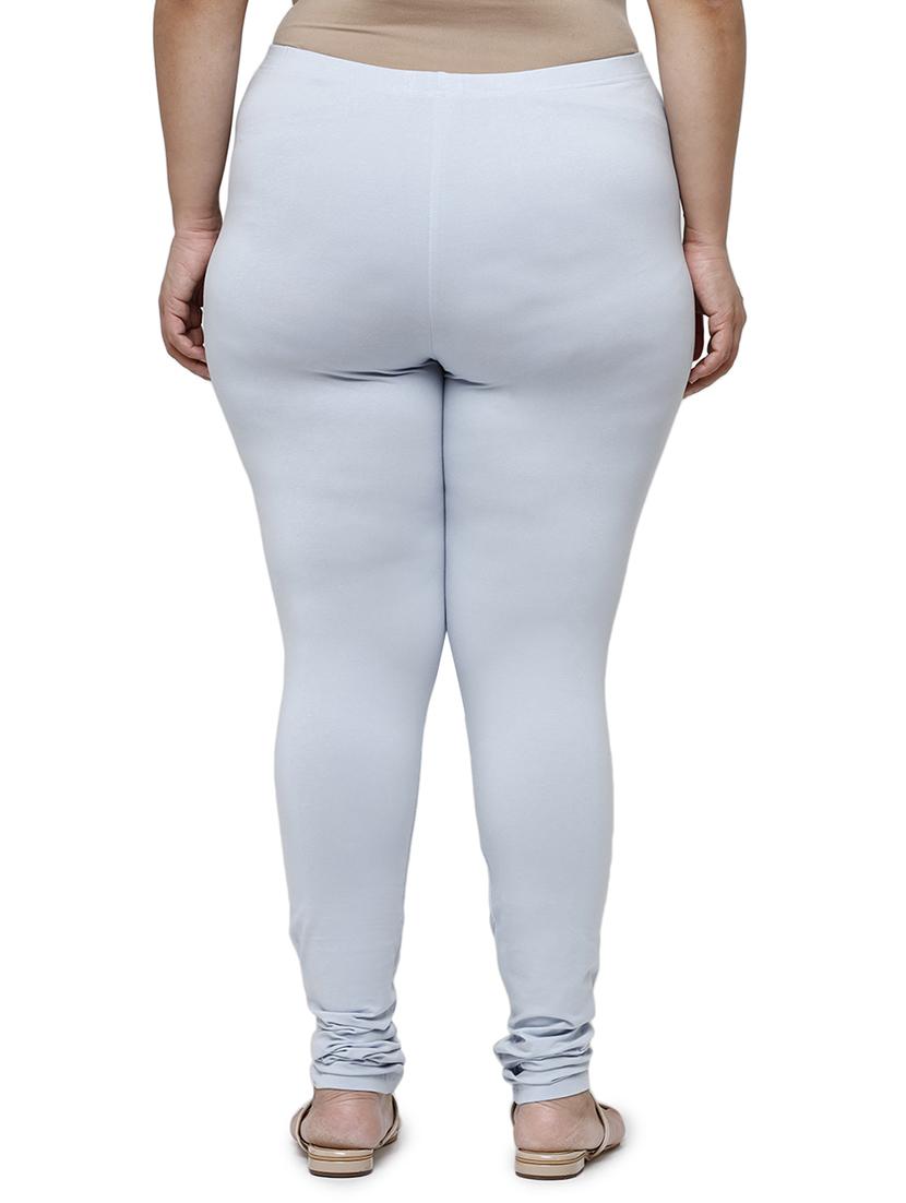 women solid mid rise full length legging - 21965144 - Standard Image - 2