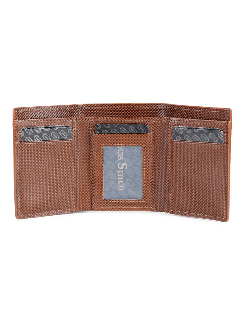 men tan solid leather wallet - 21966116 - Standard Image - 2