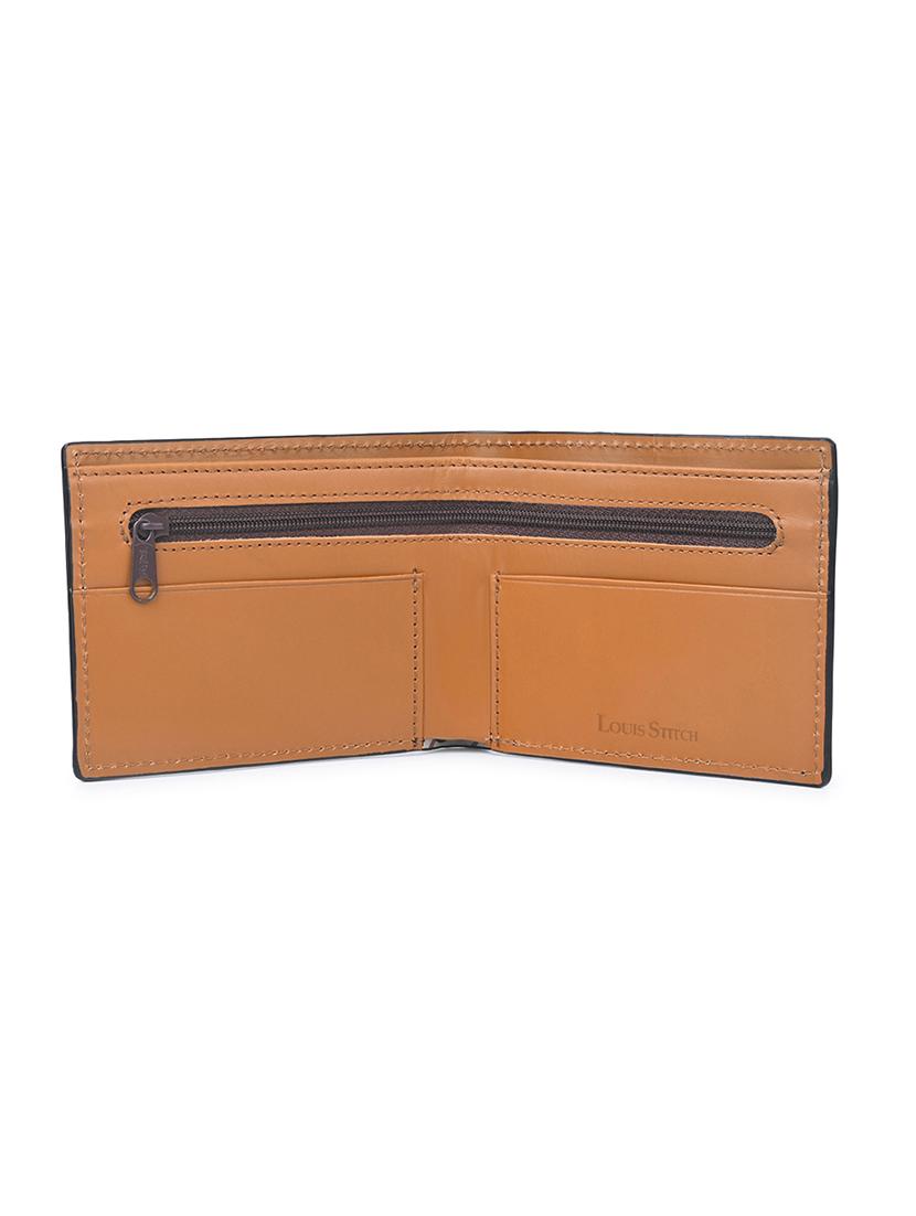 men black textured leather wallet - 21966124 - Standard Image - 2