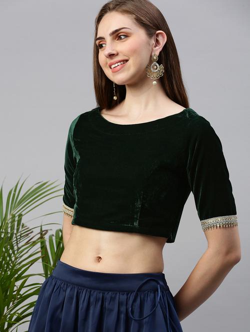 women solid short sleeve stitched blouse - 21966138 -  Standard Image - 0