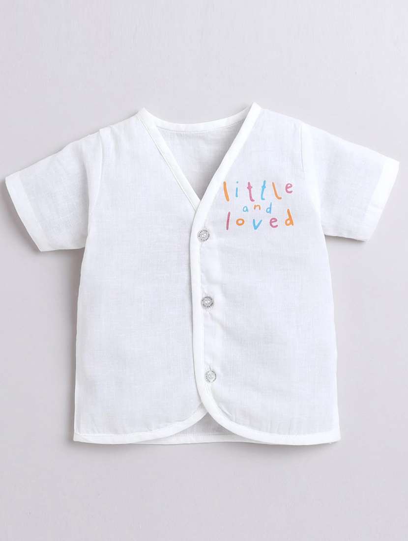 boys pack of 3 printed short sleeve vest - 21966152 -  Standard Image - 2