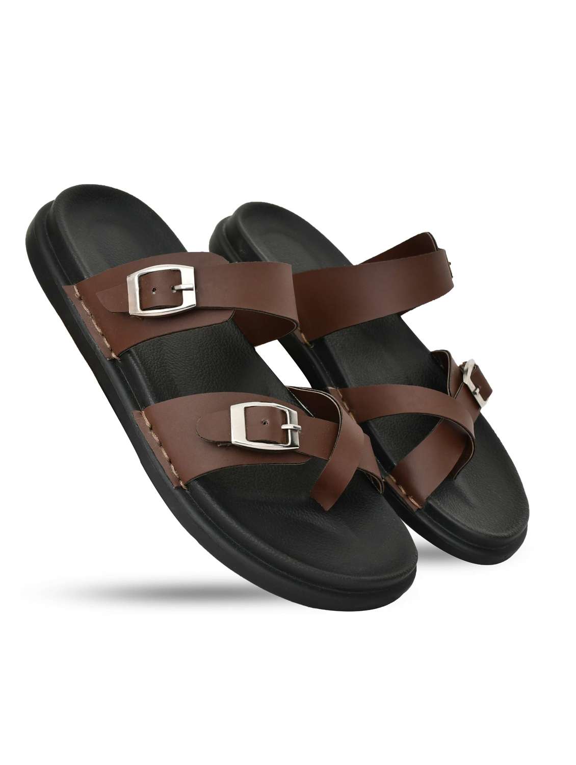 men solid toe separator sandal - 21966216 -  Standard Image - 2