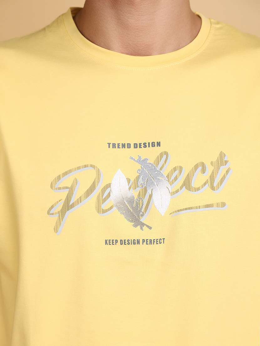 men chest print short sleeve regular fit t-shirt - 21966434 -  Standard Image - 2