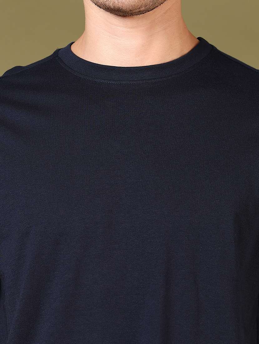 men solid short sleeve regular fit t-shirt - 21966545 -  Standard Image - 2