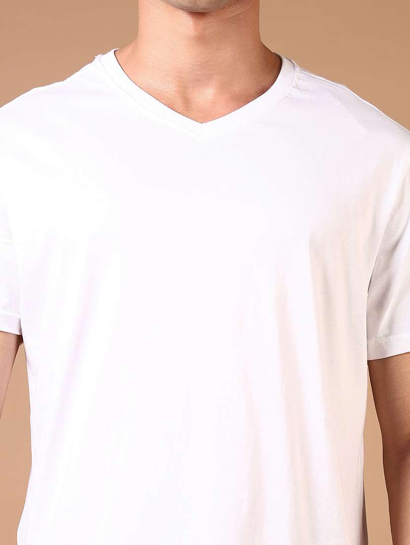 men solid short sleeve regular fit t-shirt - 21966582 -  Standard Image - 2