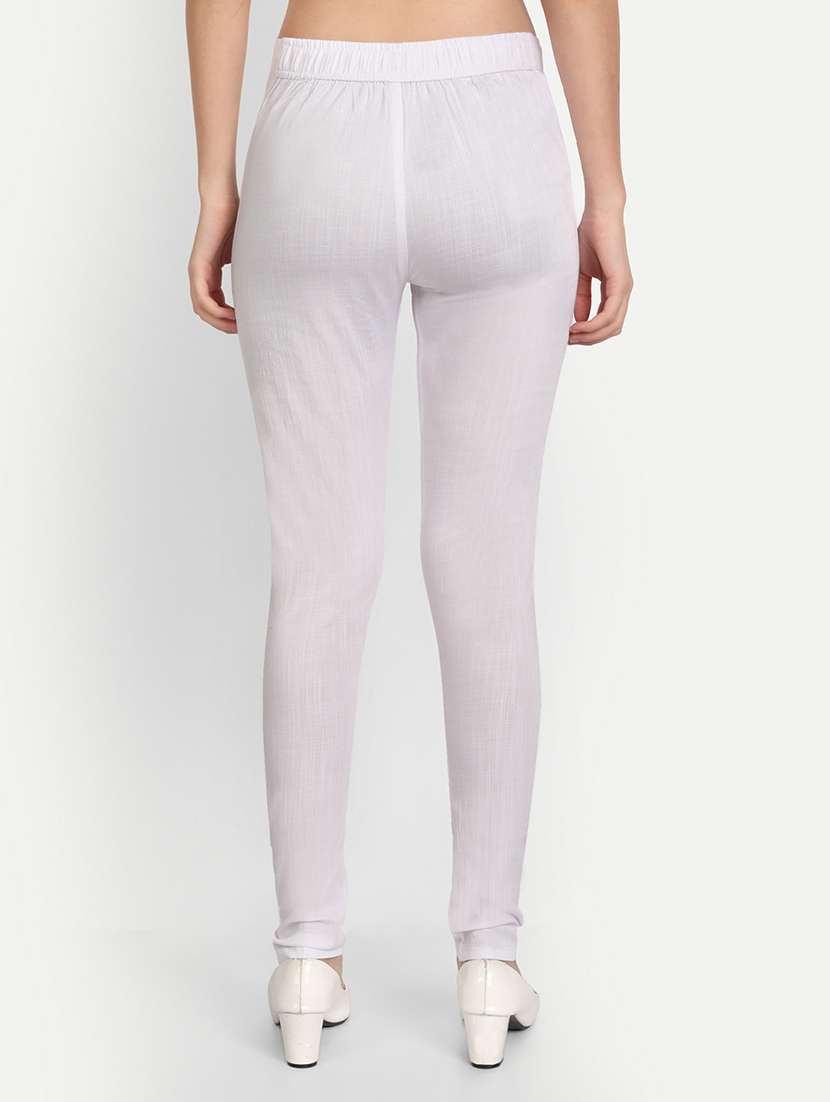 women solid slim fit tapered pant  - 21967083 -  Standard Image - 2