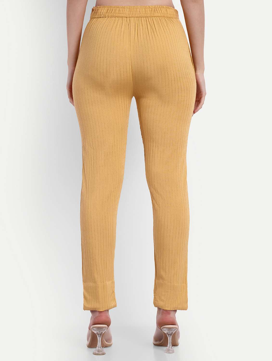 women solid slim fit tapered pant  - 21967090 -  Standard Image - 2